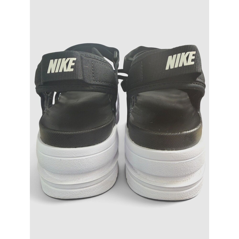 Nike Icon Classic Sandals Women's Size 10 Black White Platform Strappy Casual - Picture 3 of 6